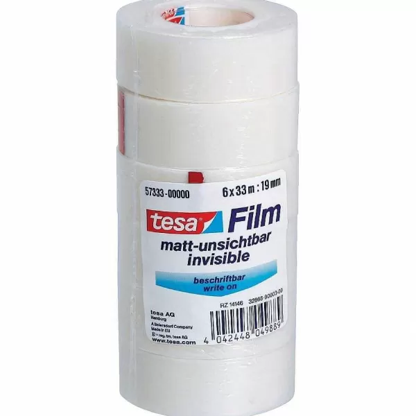 RETIF Adh Sif Invisible Sans Solvant 33Mx19Mm - Par 6