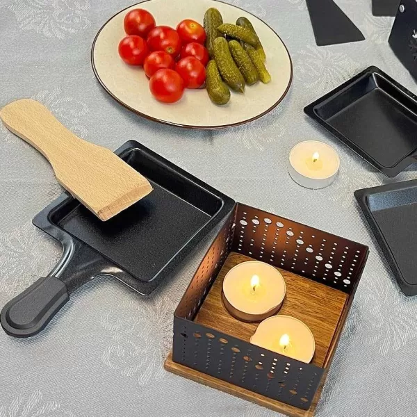 RETIF Appareil Raclette Individuel Bougie Fackelmann Sp Cialit S Culinaires