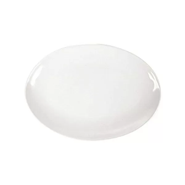 RETIF Assiette Ovale M Lamine Ivoire 25,5X18Cm - Par 15