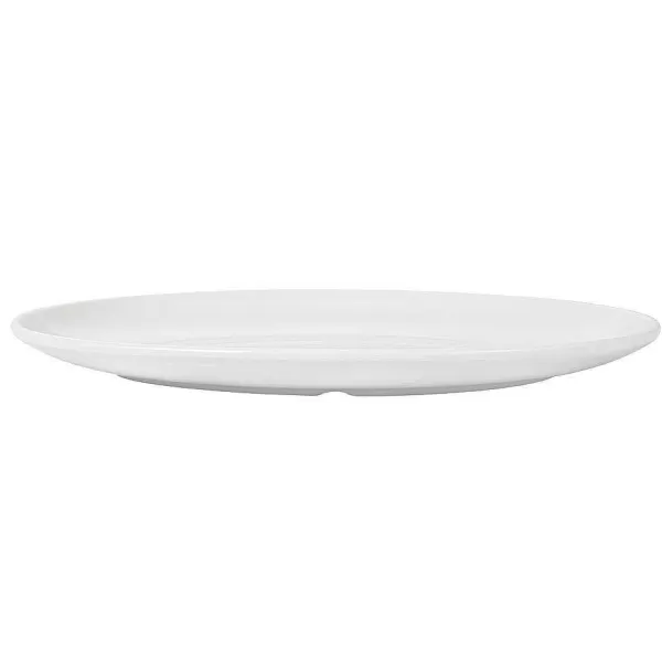 RETIF Assiette Ovale M Lamine Ivoire 25,5X18Cm - Par 15