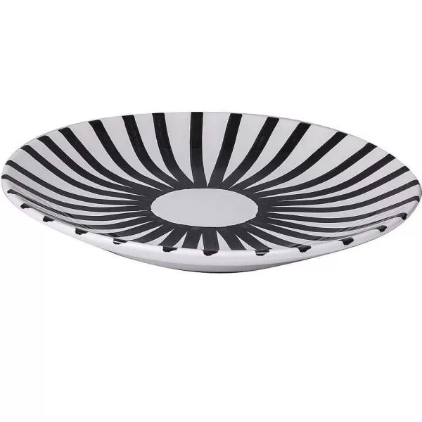 RETIF Assiette Plate Santiago Noir 26Cm (Lot De 6)