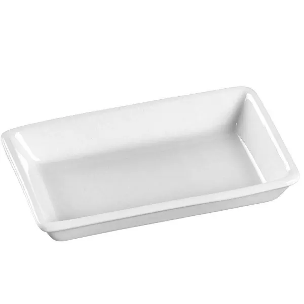 RETIF Assiette Quartz C Ramique 10X6X1,6Cm Blanc - Par 72