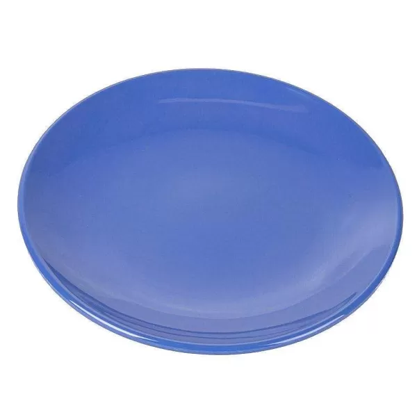 RETIF Assiette Ronde R Utilisable Bleue