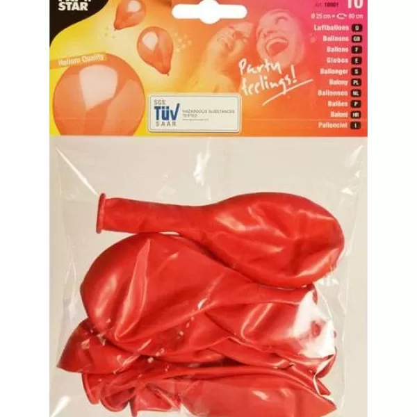 RETIF Ballon 25 Cm Rouge Par 120