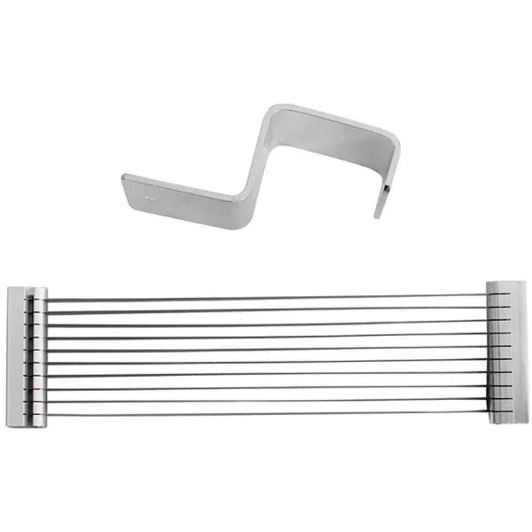 RETIF Bloc Lames 6,3Mm Pour Mandoline 36391 25X7X1Cm Inox