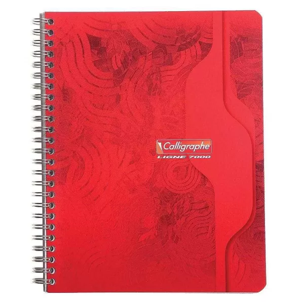 RETIF Cahier Calligraphe Petits Carreaux Spirales 180 Pages 70G 17X22Cm