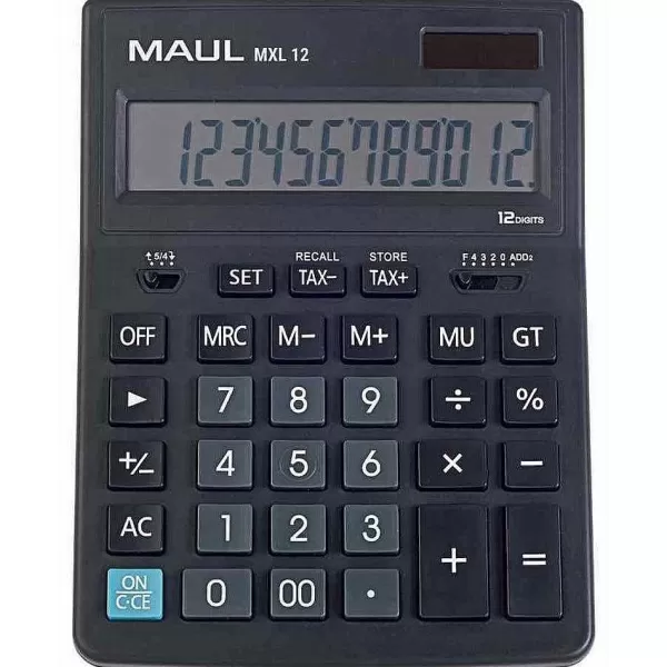 RETIF Calculatrice De Bureau Mxl 12 12 Chiffres Noir