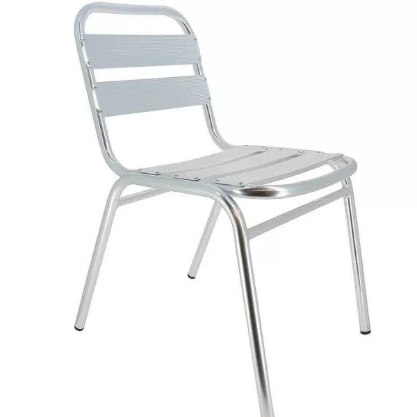 RETIF Chaise D'Ext Rieur Empilable Bruxelles En Aluminium