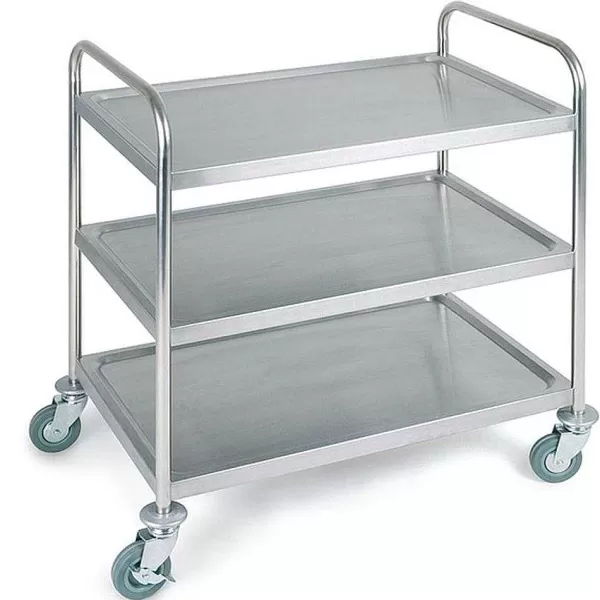 RETIF Chariot De Service En Inox 3 Plateaux