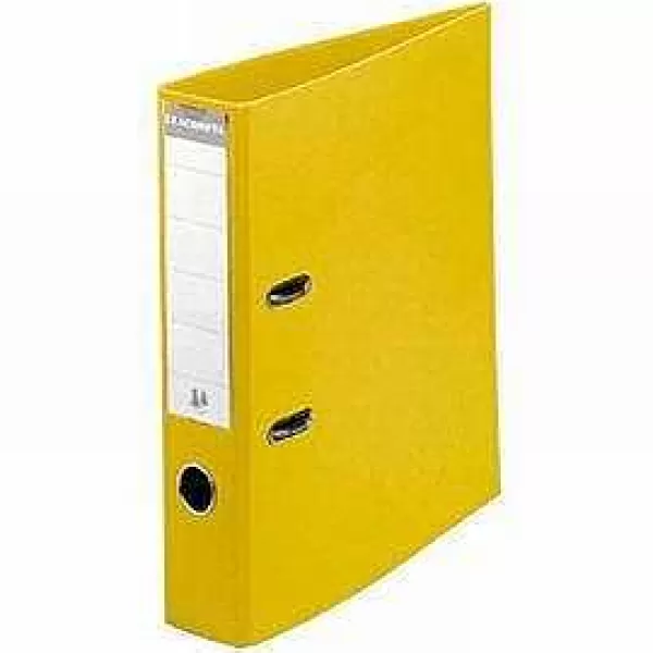 RETIF Classeur Levier A4 Pp Jaune Dos 8Cm