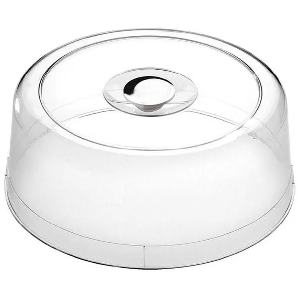 RETIF Cloche Transparente Bouton Transparent 30Cm