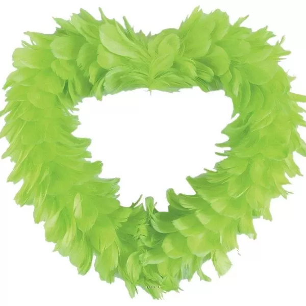 RETIF Coeur De Plumes Vert Anis 38X38Cm Vert Anis