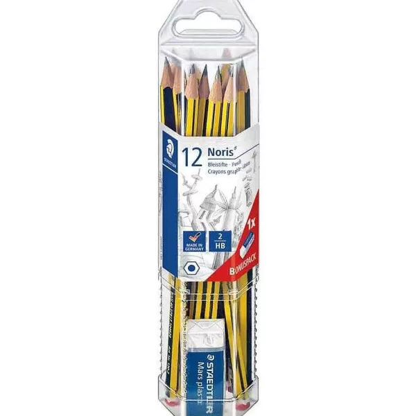 RETIF Crayon Graphite Noris Pack Promo De 12 + Gomme