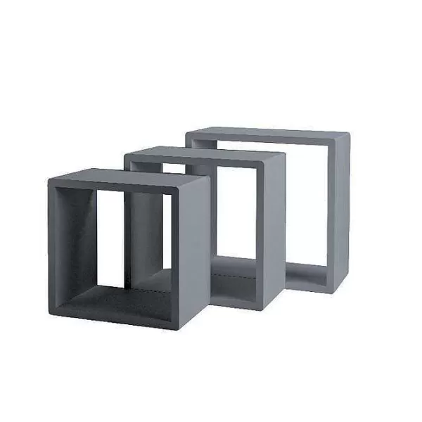 RETIF Cubes Anthracite Mat 31X20+35X20+39X20Cm - Par 3