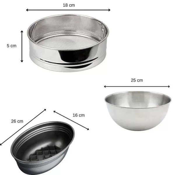 RETIF Ensemble 3 Ustensiles Sp Cial Cuisson Du Pain Zenkerxfackelmann