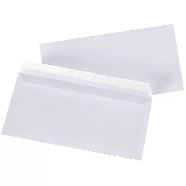 RETIF Enveloppe Adh Sive Blanches 80G - Par 100 Ou 500