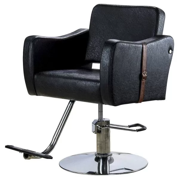 RETIF Fauteuil En Velours Noir