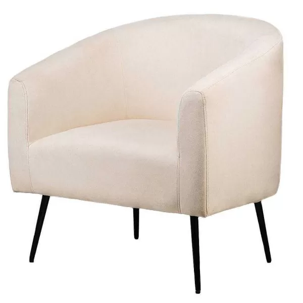 RETIF Fauteuil Int Rieur Scandinave Design Pieds Metal