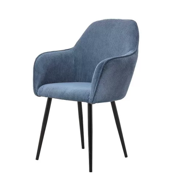 RETIF Fauteuil Velvet Bleu Canard