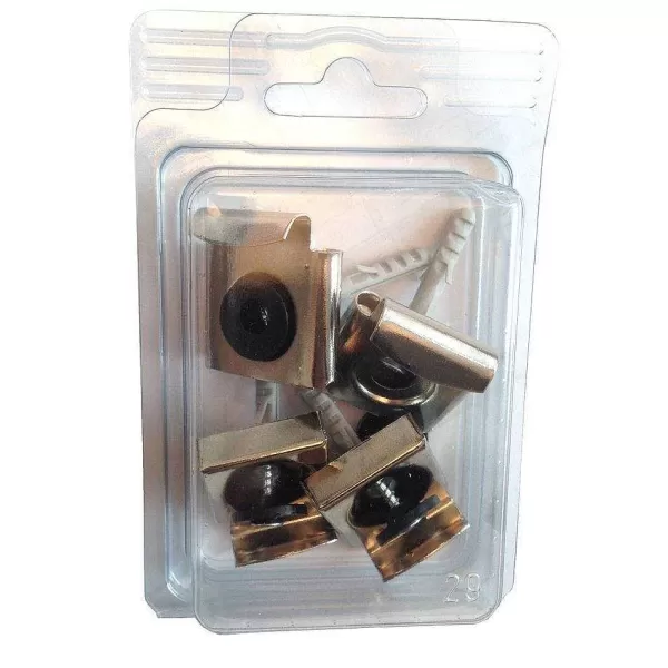 RETIF Fixation Miroir Pattes + Vis Et Chevilles Par 4