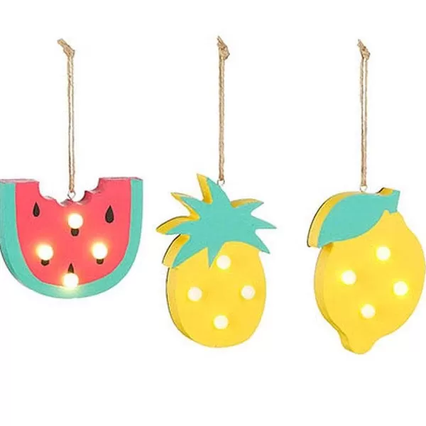 RETIF Fruits Suspendre Past Que/Citron/Ananas L12Cm 3 Mod Les Possibles