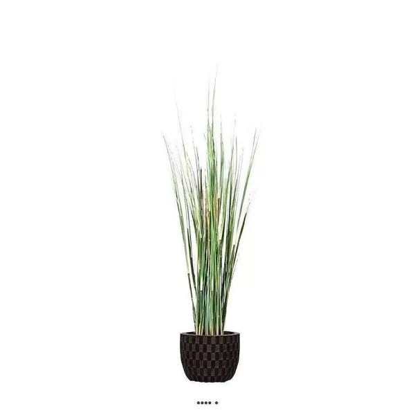 RETIF Herbe Gramin E Artificielle En Pot H95Cm 20Cm