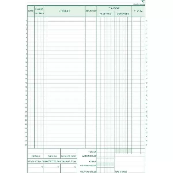 RETIF Manifold Caisse 29,7X21Cm 50 Feuillets Dupli Autocopiants