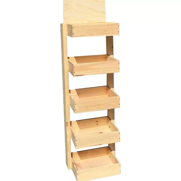 RETIF Mini Pr Sentoir Bois 5 Niveaux - Hauteur 138Cm