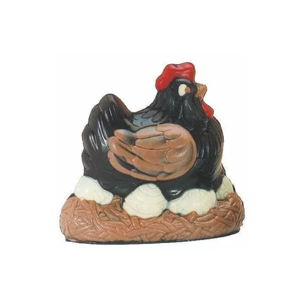 RETIF Moule Pour Chocolat Poule Couveuse (Plaque De Moules)