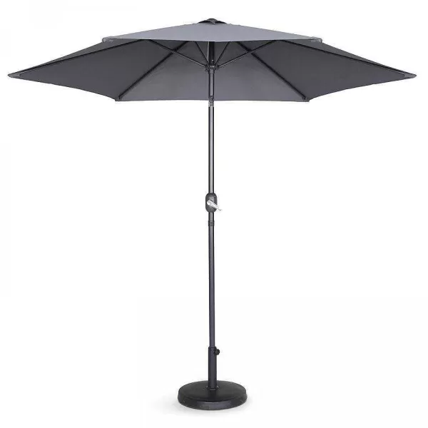 RETIF Parasol Droit En Aluminium Gris Anthracite