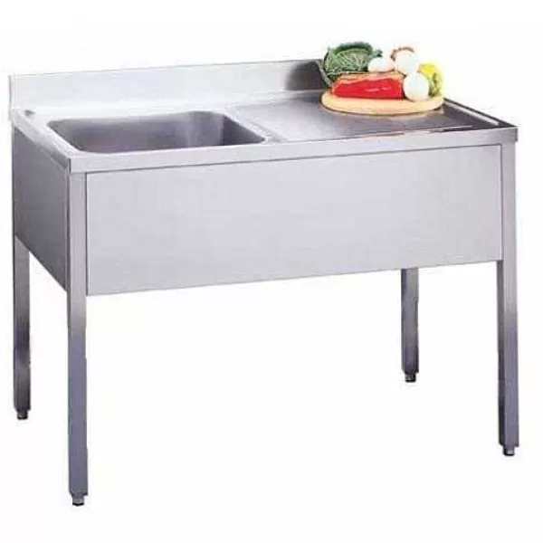 RETIF Plonge Inox 1 Bac Et Gouttoir