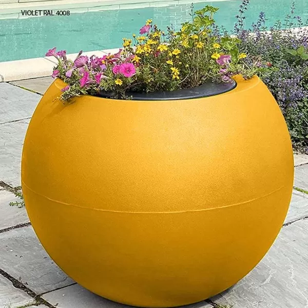 RETIF Pot De Fleurs Rond Spherique Xxl Speranza 325L Lavande