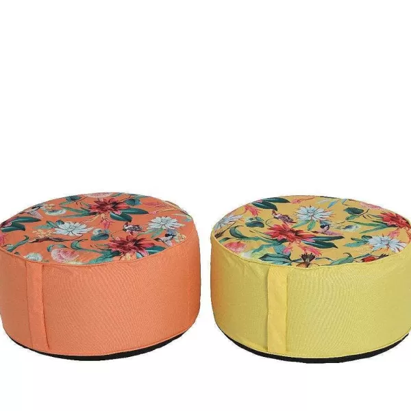 RETIF Pouf Imprim 55 X 25Cm- 2 Mod Les Possibles