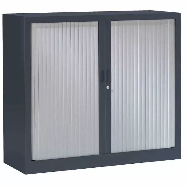 RETIF R Hausse Armoire Anthracite Rideaux Aluminium