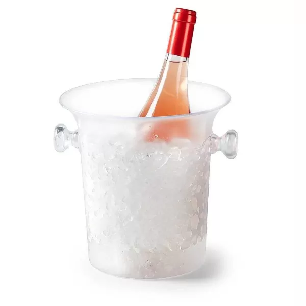 RETIF Seau Champagne En Plastique Transparent 21Cm