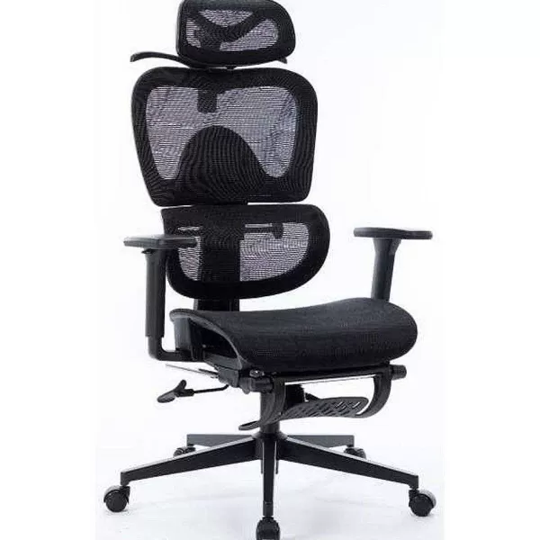 RETIF Si Ge De Bureau Ergonomique En Filet Noir Union