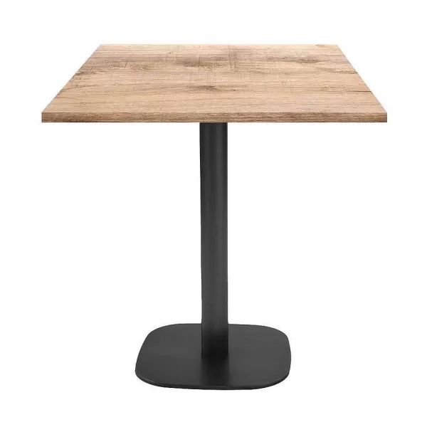 RETIF Table 70X70Cm Mod Le Round Bois Tanin Naturel