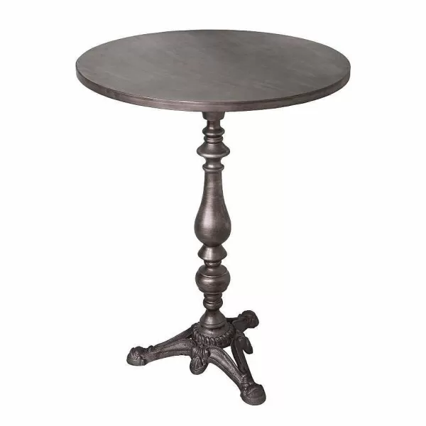 RETIF Table Bistro Plateau Zinc H:80 61.5 Paisseur 2