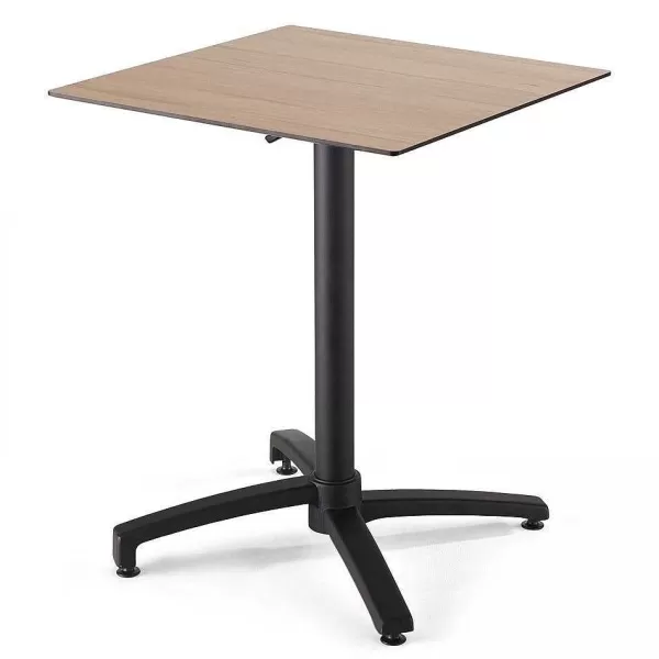 RETIF Table Carr (60X60Cm) Inclinable Chene Clair