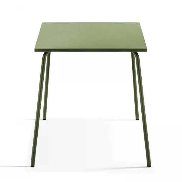 RETIF Table Carr E Bistro Vert Cactus Palavas 70X70 Cm