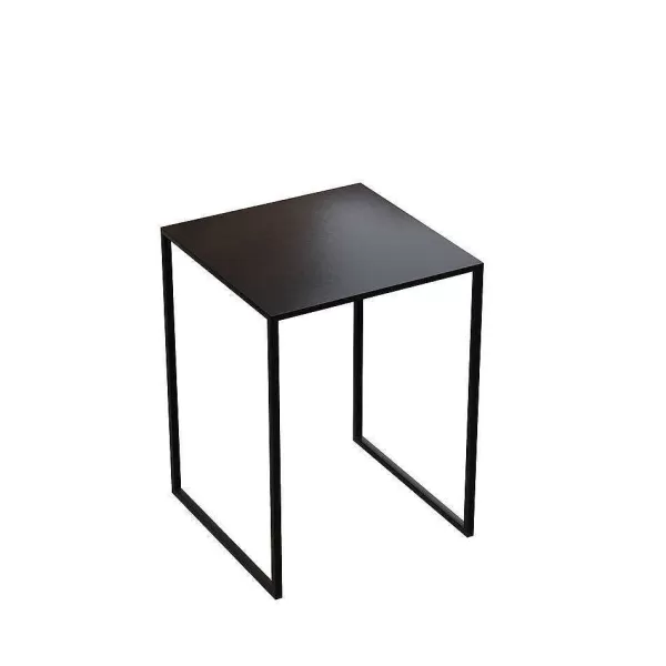 RETIF Table De Pr Sentation, 36X36Xh48 Cm, M Tal Noir