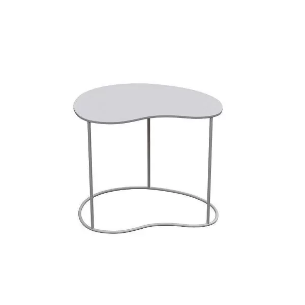 RETIF Table De Pr Sentation, 50X34Xh42 Cm, M Tal Blanc