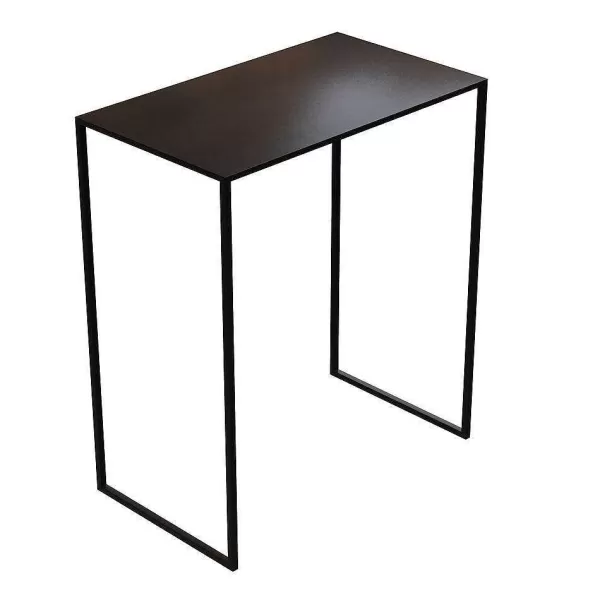 RETIF Table De Pr Sentation, 60X35Xh70 Cm, M Tal Noir