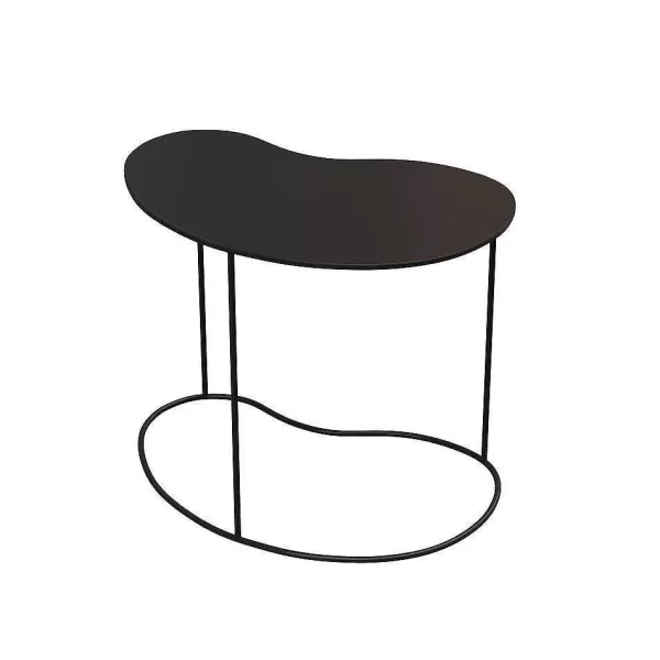 RETIF Table De Pr Sentation, 65X44Xh50 Cm, M Tal Noir