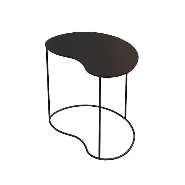 RETIF Table De Pr Sentation, 65X44Xh50 Cm, M Tal Noir