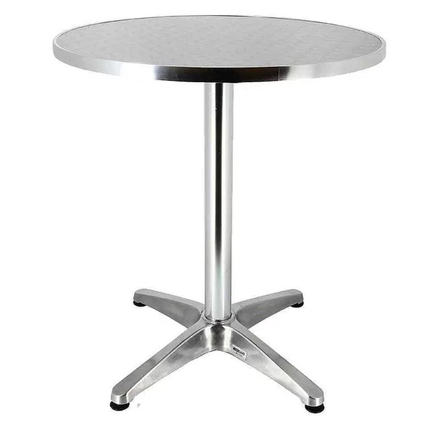 RETIF Table D'Ext Rieur Ronde Bruxelles 60Cm En Aluminium